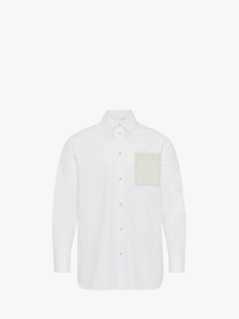 CONTRAST PATCH POCKET SHIRT
