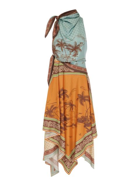 Alberta Scarf Midi Dress