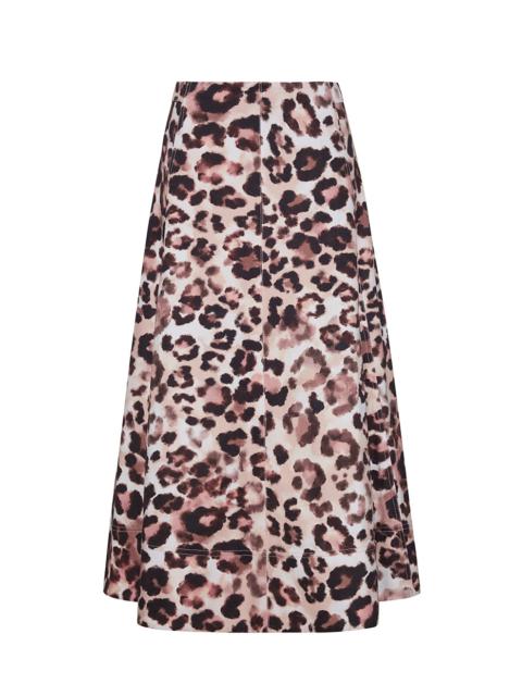 Aisha Skirt
Midi-Length Cotton Canvas Skirt