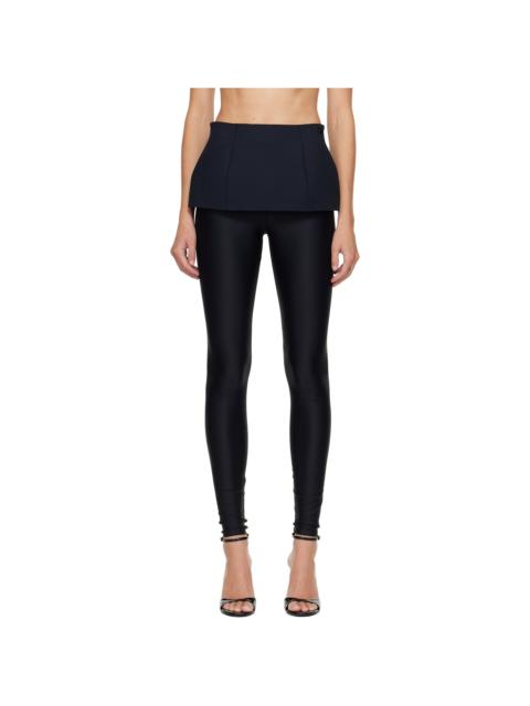Black P-Hour-Bond Leggings