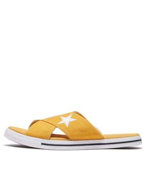 (WMNS) Converse One Star Slide 'Sunflower' 565529C