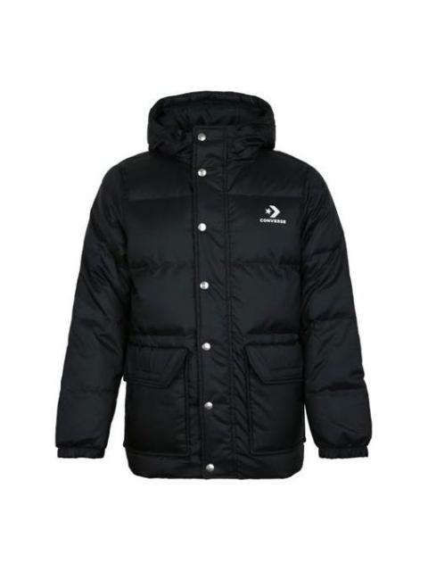 Converse Down Fill Puffer Jacket 'Black' 10006880-A01