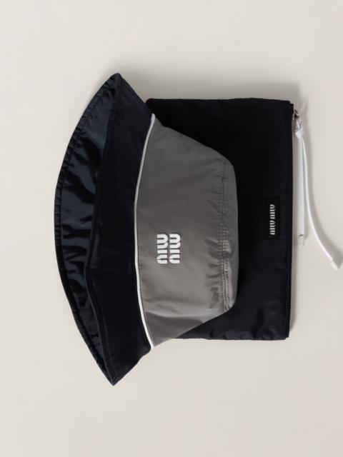 Technical fabric bucket hat