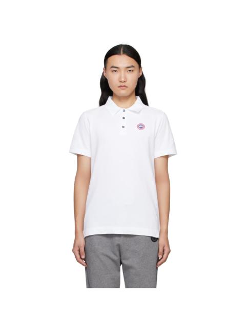 White Beckley Polo
