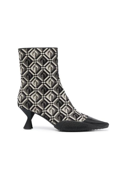 Moon Diamant 65mm ankle boots