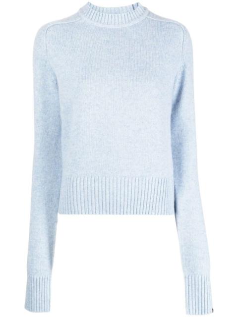 crew-neck cashmere jumper