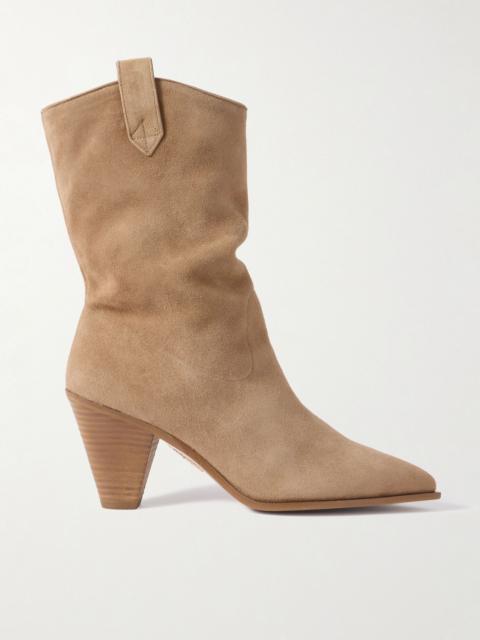 Boogie 70 suede ankle boots Tan