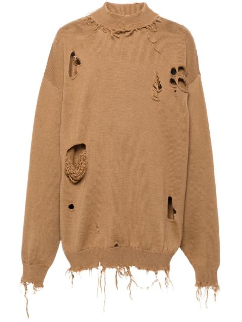 Destroyed sweater