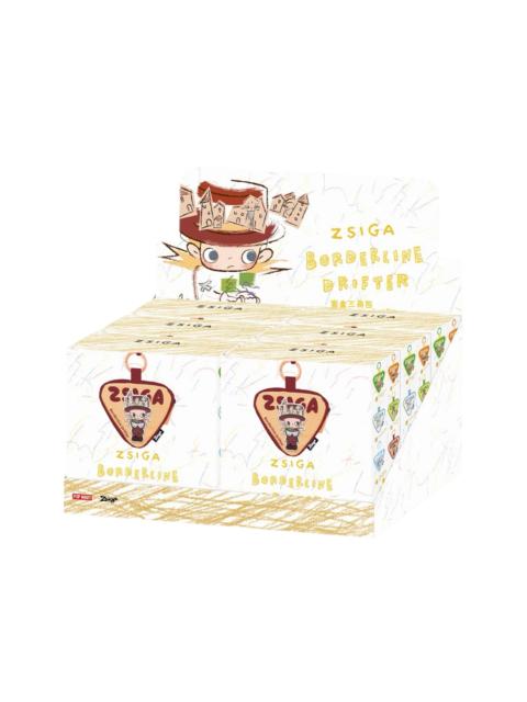 Pop Mart Zsiga Borderline Drifter Series Triangular Bag Charm Sealed Case (6 Blind Box)