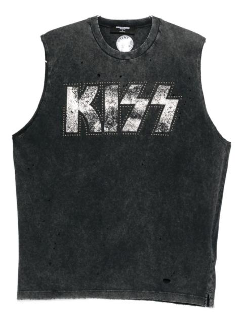 x Kiss studded tank top