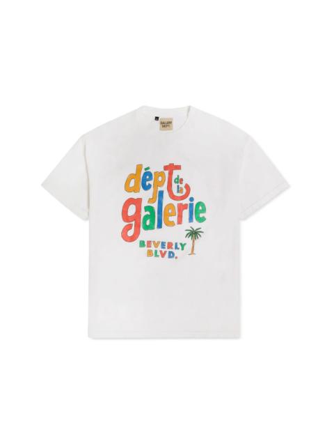 Gallery Dept. De La Galerie Cafe T-Shirt White Multi