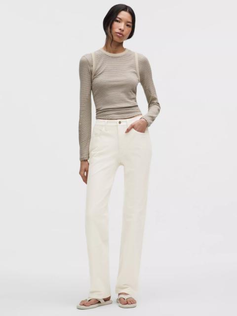 EasyFive Mid-Rise Relaxed-Straight Pant *Regular