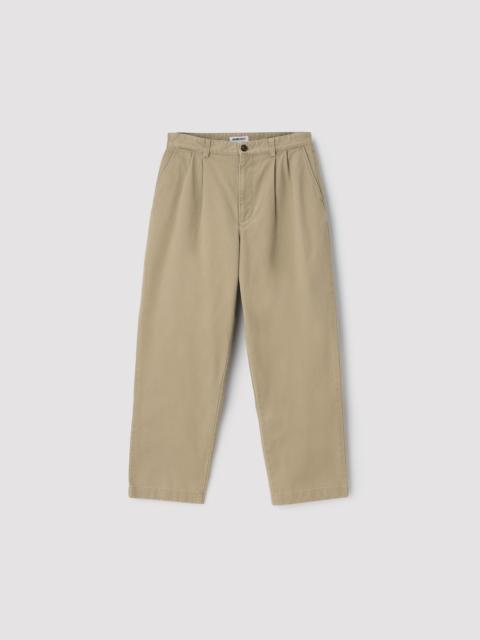 TUCK CHINO PANTS