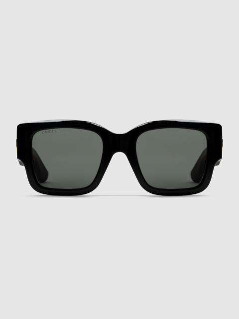 Square frame sunglasses
