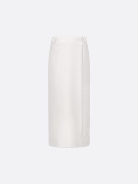 Mid-Length Wrap Skirt