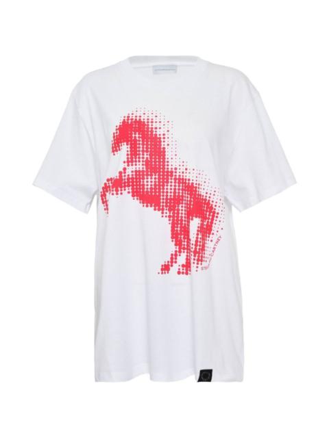 LNY horse-print T-shirt
