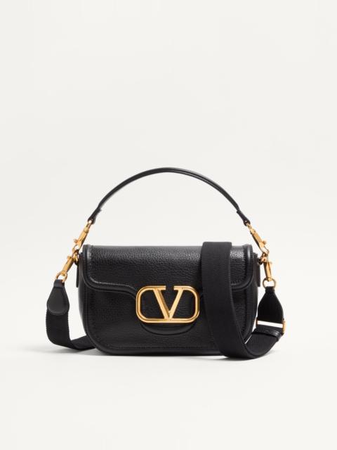 VALENTINO GARAVANI ALLTIME GRAINY CALFSKIN SHOULDER BAG