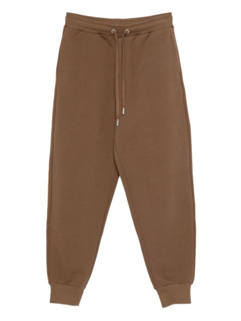 elastic-waistband track pants
