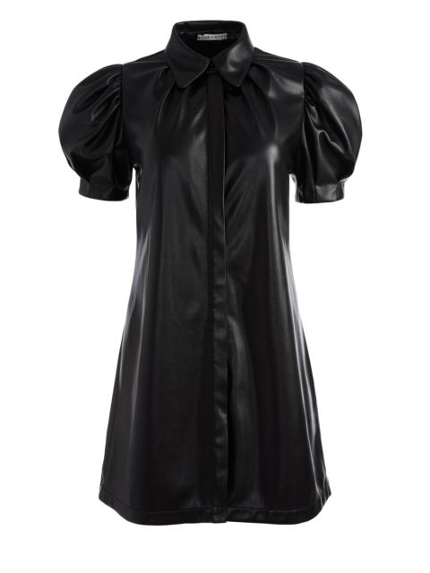 JEM VEGAN LEATHER MINI DRESS