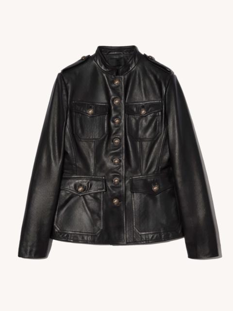 GERALDINE LEATHER JACKET