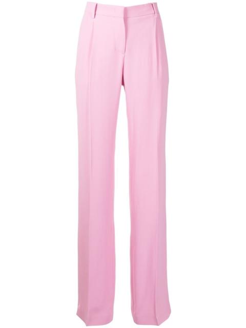 tailored wide-leg trousers