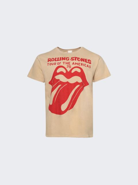 Rolling Stones Tee Tea Stained