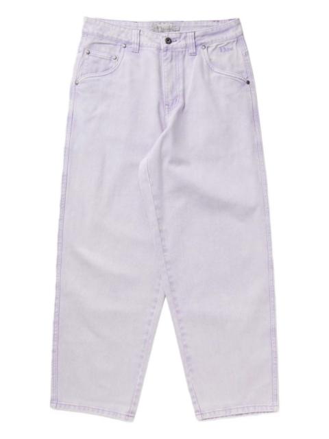 logo-embroidered jeans