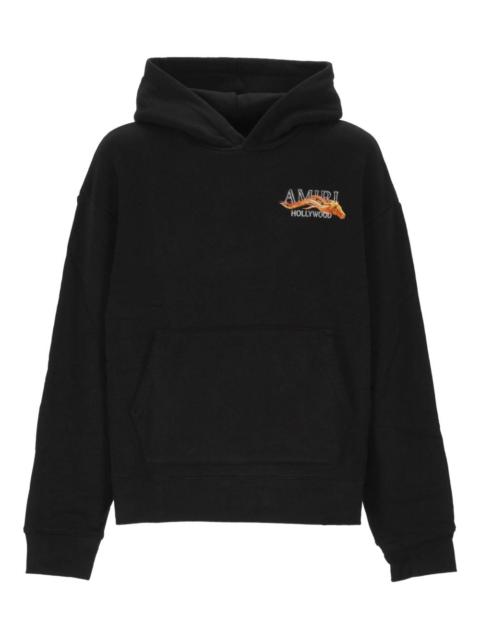 logo-print hoodie