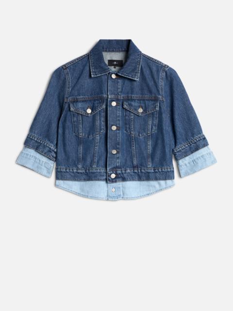 TRUCKER JACKET in MANKIND Shadow
