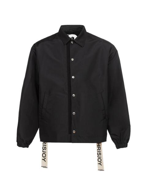 Coach tie detail shirt jacket