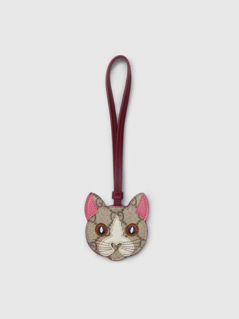 Cat-shaped bag charm
