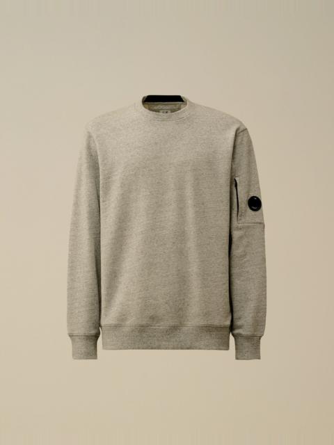 Diagonal Raised Fleece Crewneck Lens Sweatshirt