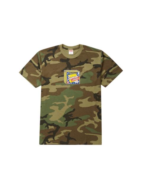 Supreme Cheese Tee Woodland Camo