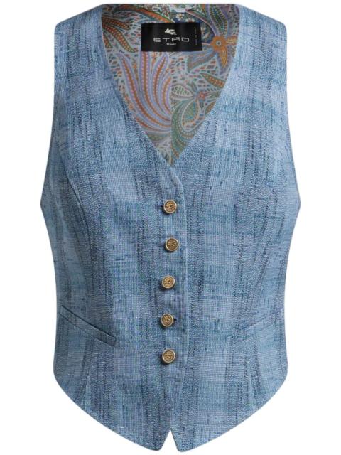 slub waistcoat