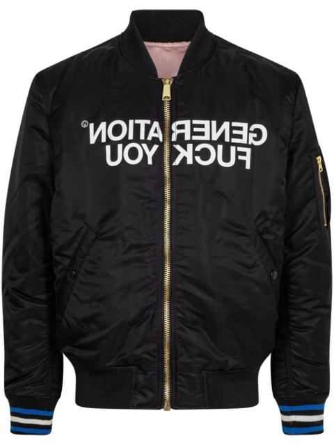 Reversible MA-1 Jacket