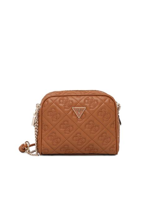 quilted-design crossbody bag