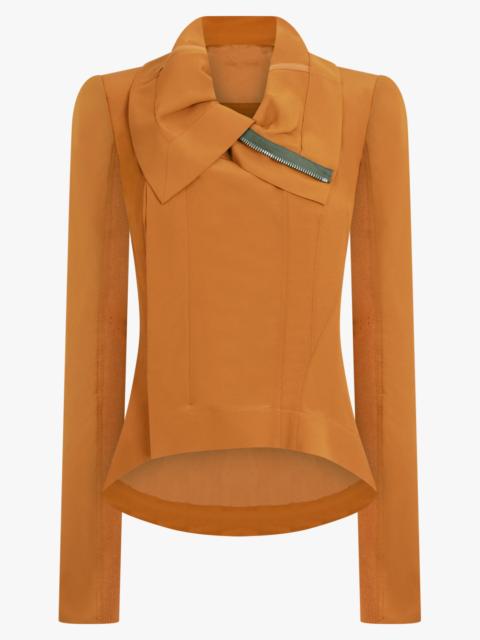 NASKA OVERSIZED COLLAR BIKER | CLAY
