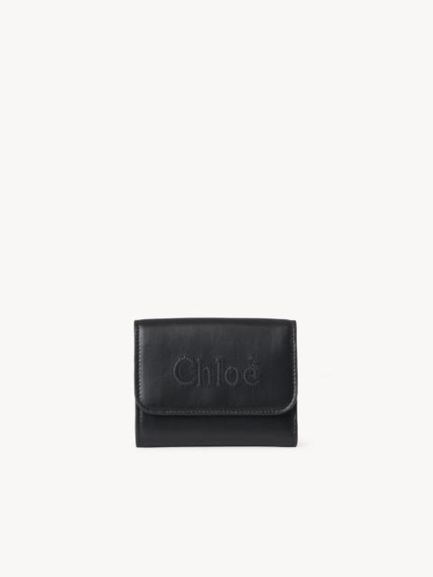 CHLOÉ SENSE SMALL TRI-FOLD