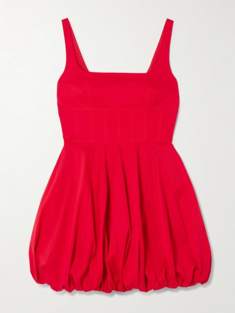 Annabelle Cotton-blend Poplin Mini Dress