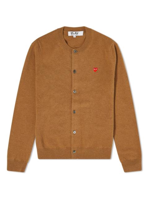 Comme de Garcons Play Women's Small Heart Button Front Cardi