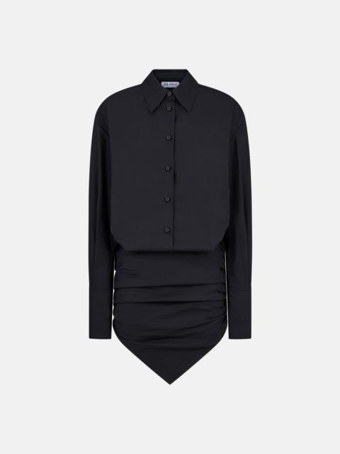 ''HATTY'' BLACK MINI DRESS