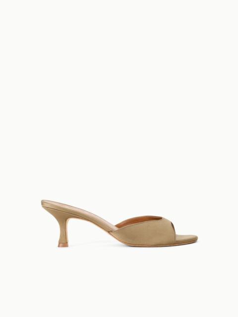 STAUD BRIGITTE MULE TRUFFLE