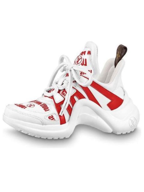 (WMNS) LOUIS VUITTON LV Archlight Sneakers 'White Red' 1A9D4E