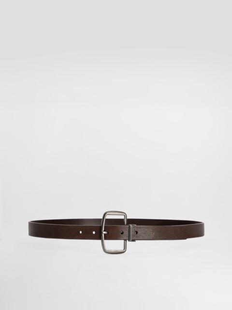 Calfskin belt