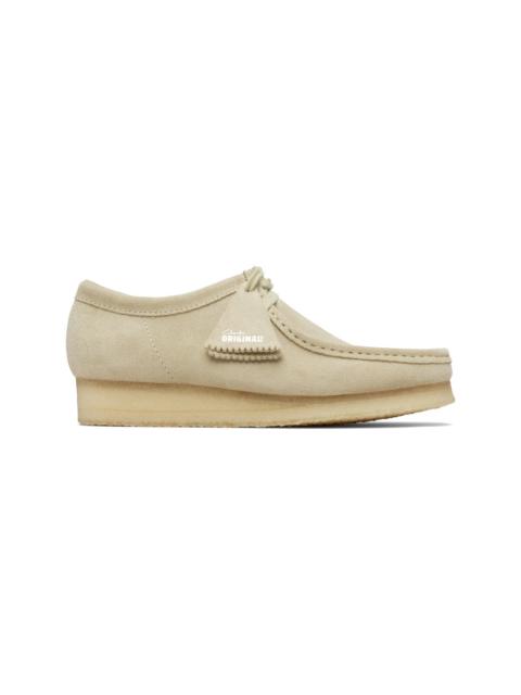 Beige Wallabee Derbys
