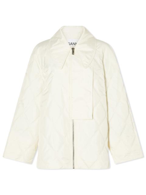 GANNI Ripstop Quilt Jacket