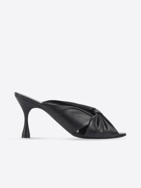Women's Drapy 80mm Mule in Black