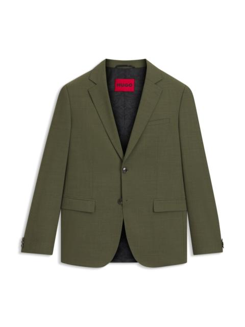 EXTRA-SLIM-FIT SUIT JACKET IN PERFORMANCE-STRETCH DOBBY