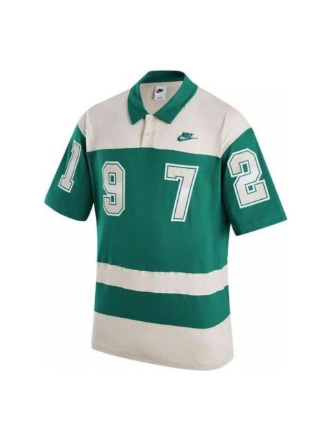 Nike NSW GCEL Polo Shirt 'Green Grey' FQ9582-365
