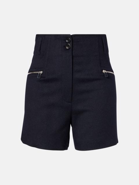 Lola camel hair shorts